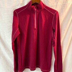 Duluth Trading Co. Wickerino Merino Wool Base Layer Top L